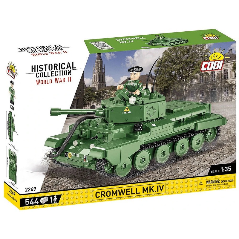 Cobi 2269 Cromwell Mk IV 1:35 Scale Set