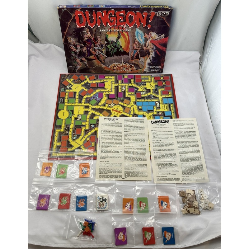 Dungeon! Game – 1980 – TSR – Great Condition