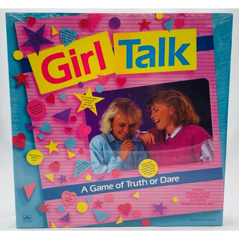 Girl Talk Game – 1988 – Golden – NEW/SEALED
