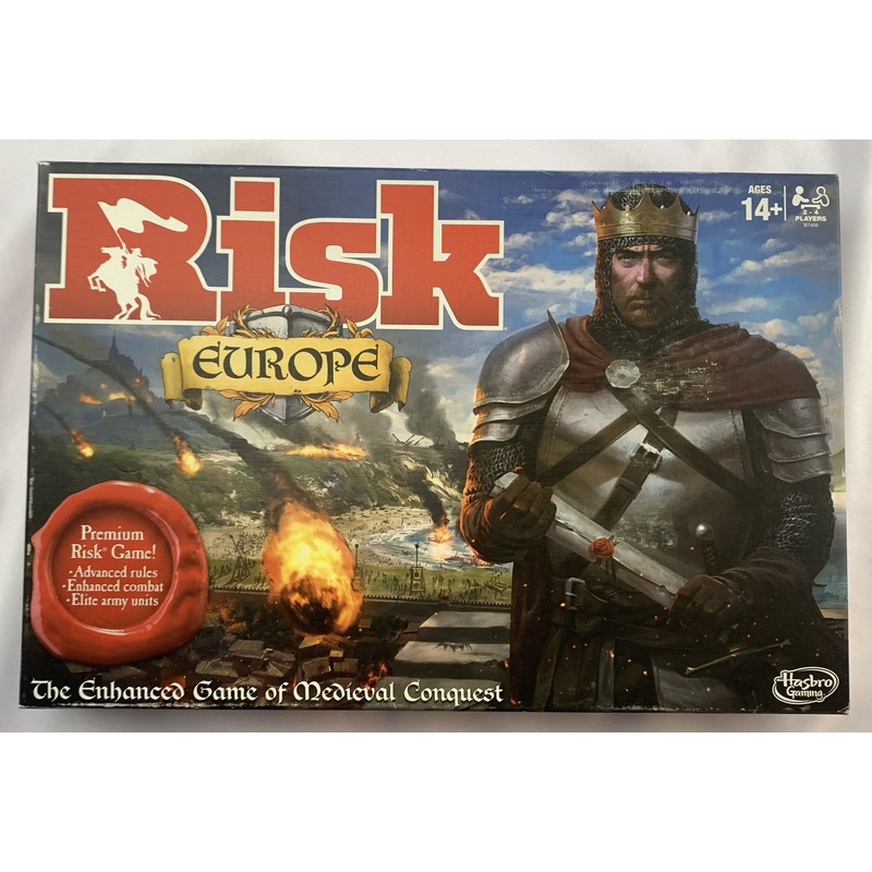 Risk Europe Game Blue – 2015 – Parker Brothers – New