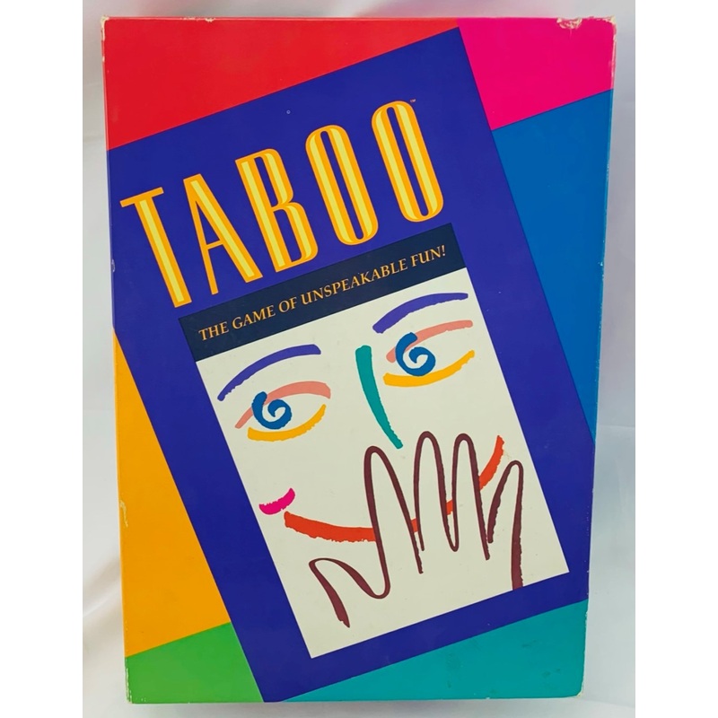 Taboo Game – 1989 – Milton Bradley – Great Condition