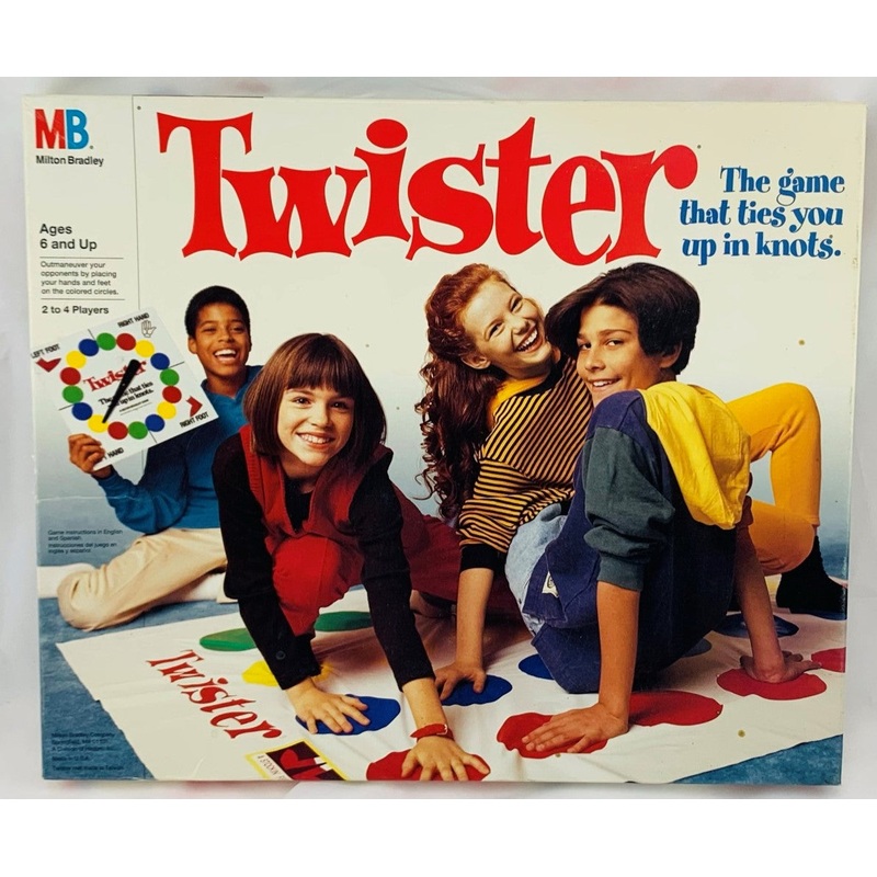Twister Game – 1986 – Milton Bradley – Great Condition
