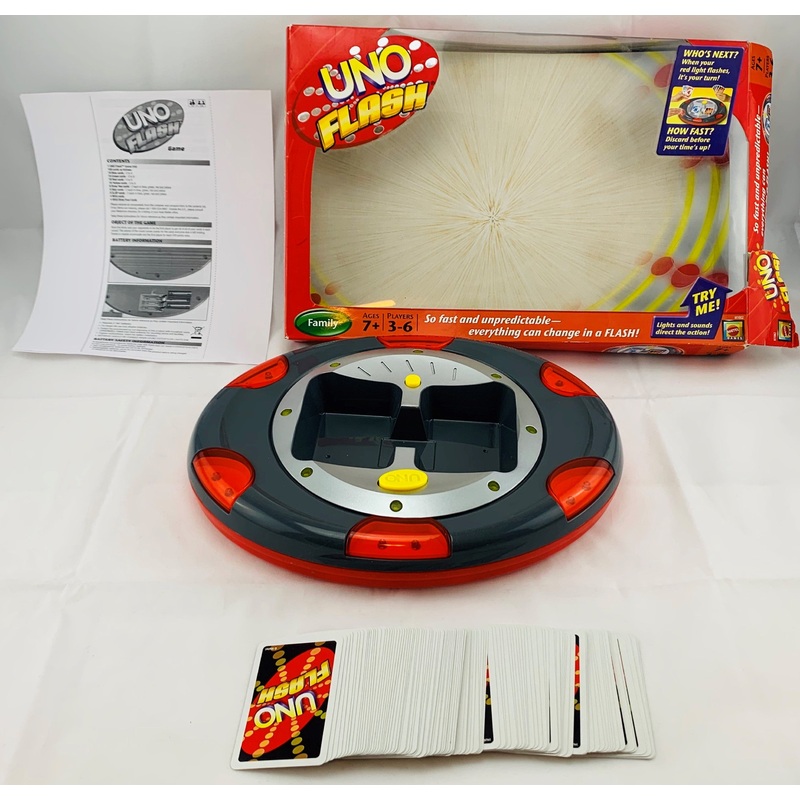 Uno Flash Game – 2007 – Mattel – good condition
