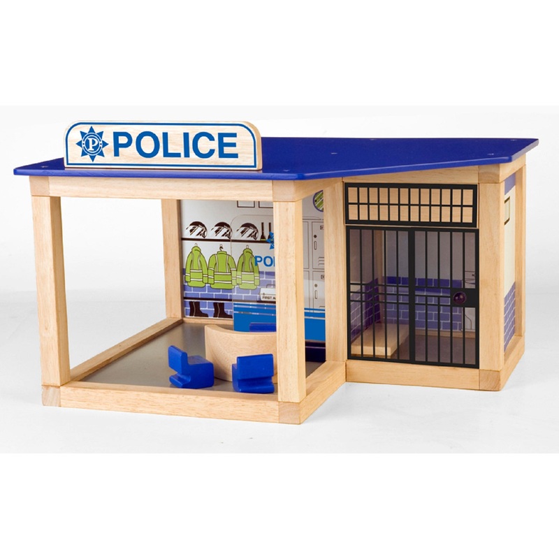 Wooden Police Station