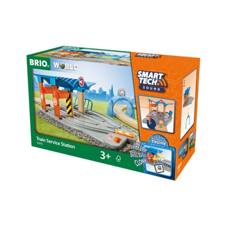 BRIO – 33975 | Smart Tech Sound: Train Service Station