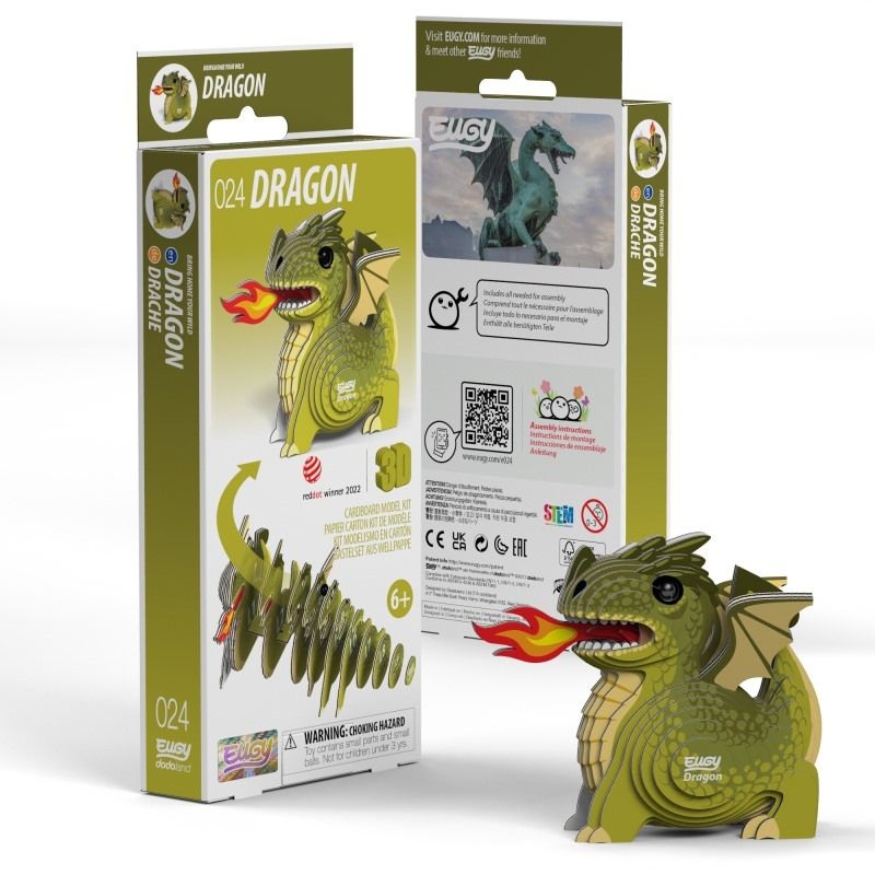 EUGY Dragon 3D Puzzle