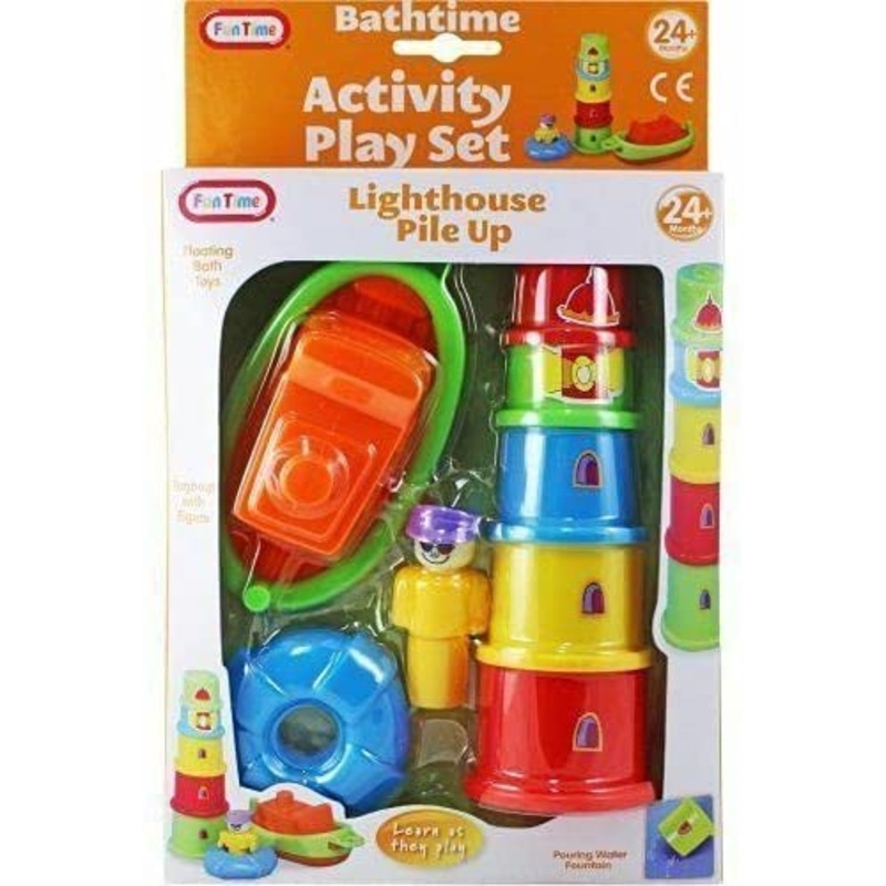 Lighthouse Bath Time Set