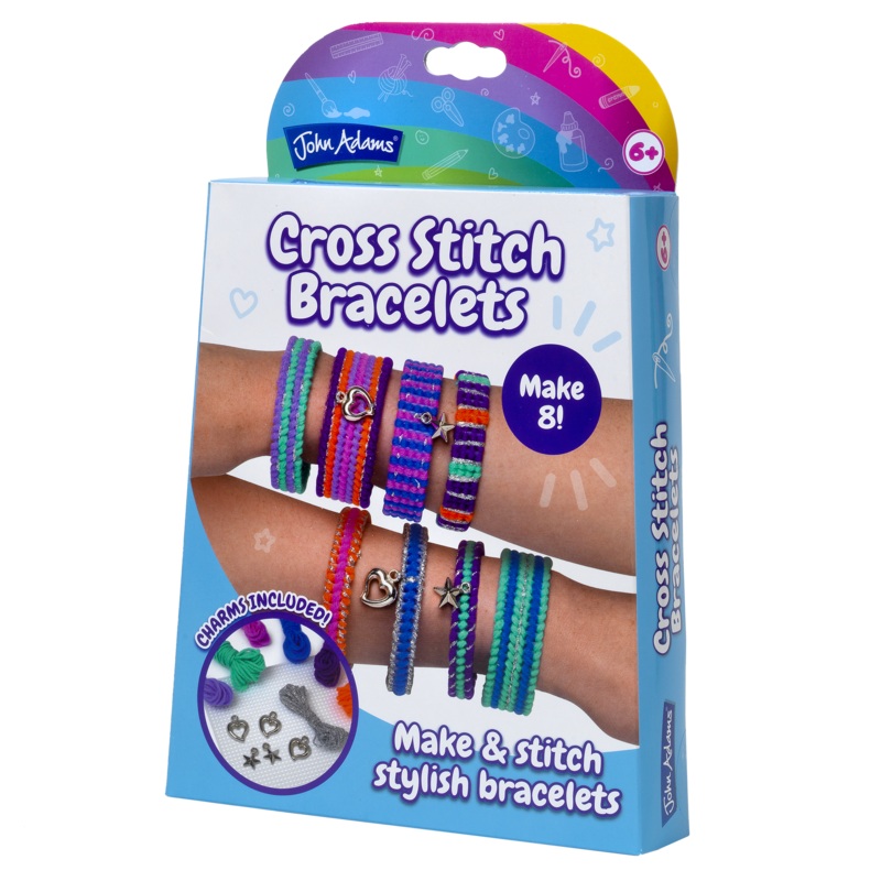 Make Your Own Cross Stitch Bracelets