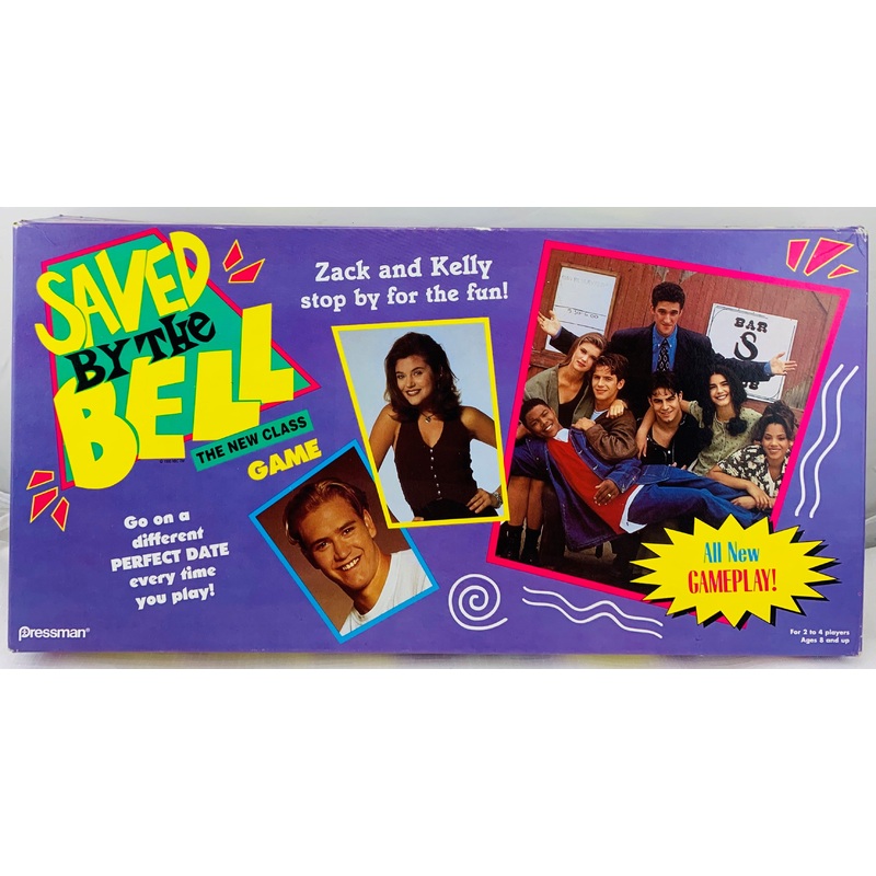 Saved by the Bell Game – 1994 – Pressman – Great Condition