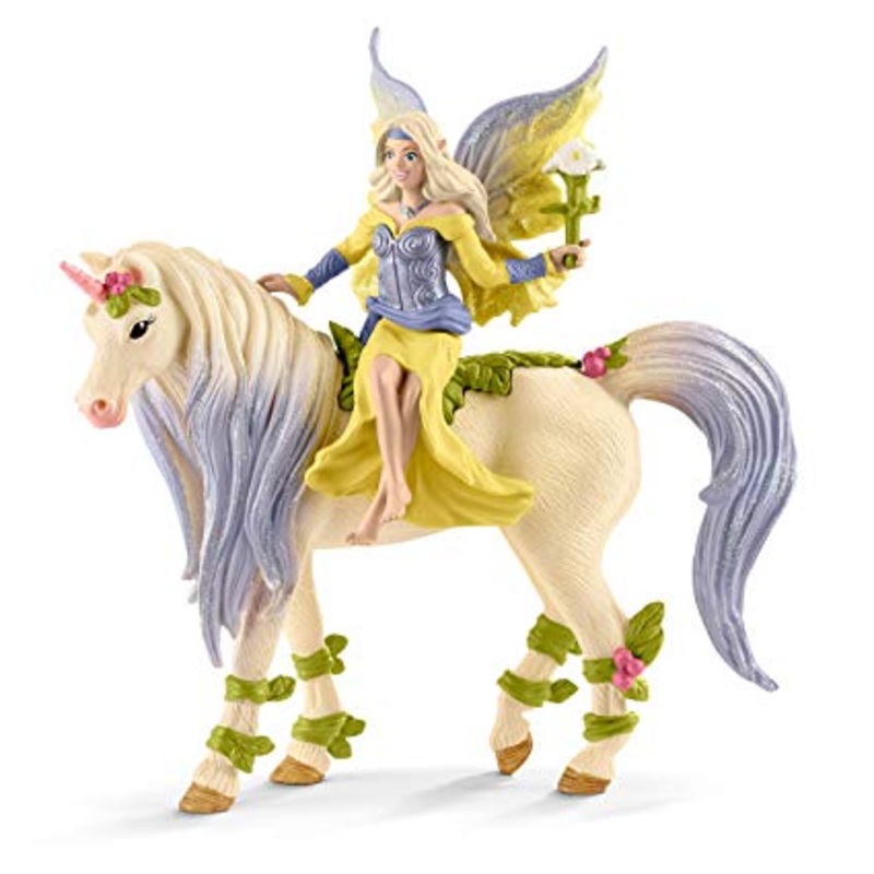 Schleich – 70565 | Bayala: Fairy Sera with Blossom Unicorn