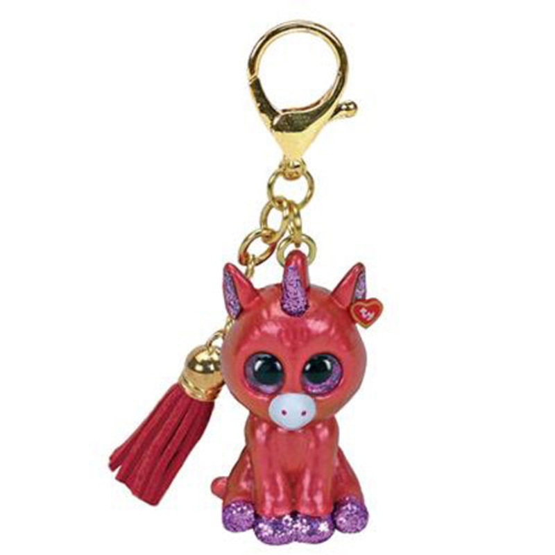Sunset Unicorn – Mini Boo – Key Clip
