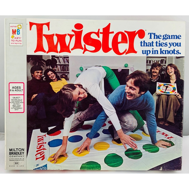 Twister Game – 1974 – Milton Bradley – Great Condition