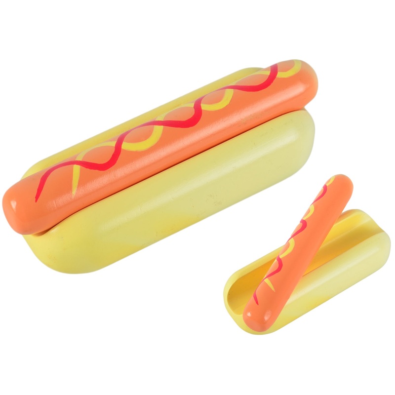 Wooden Hotdog