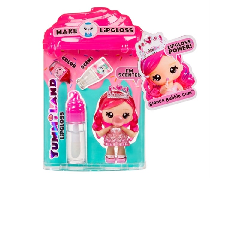 YummiLand Lip Gloss Bianca Bubble Gum Doll