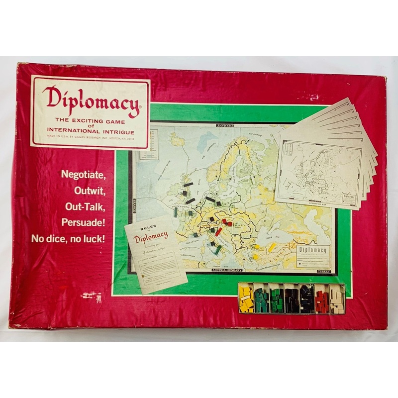 Diplomacy Game – 1971 – Good Condition