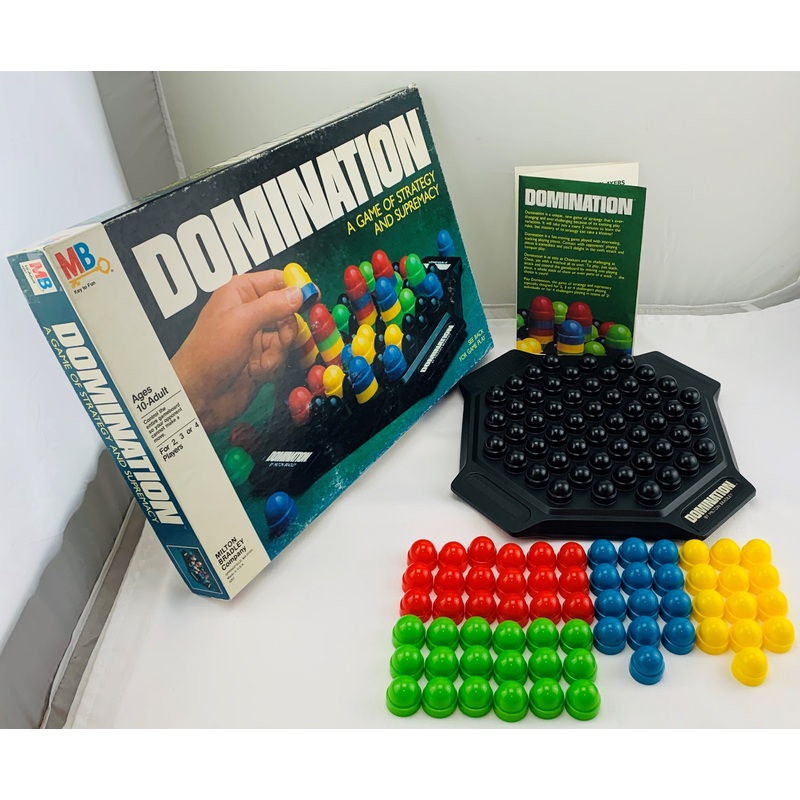 Domination Focus Game – 1982 – Milton Bradley – Great Condition