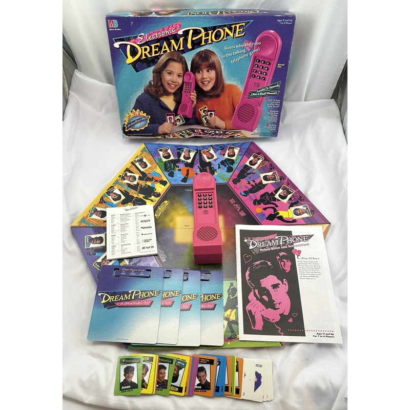 Electronic Dream Phone Game – 1996 – Milton Bradley – Great Condition
