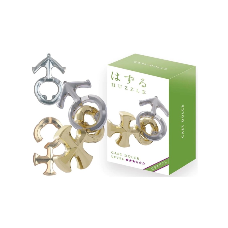 Hanayama – HY8 | Hanayama Cast Metal Puzzle: Dolce Puzzle
