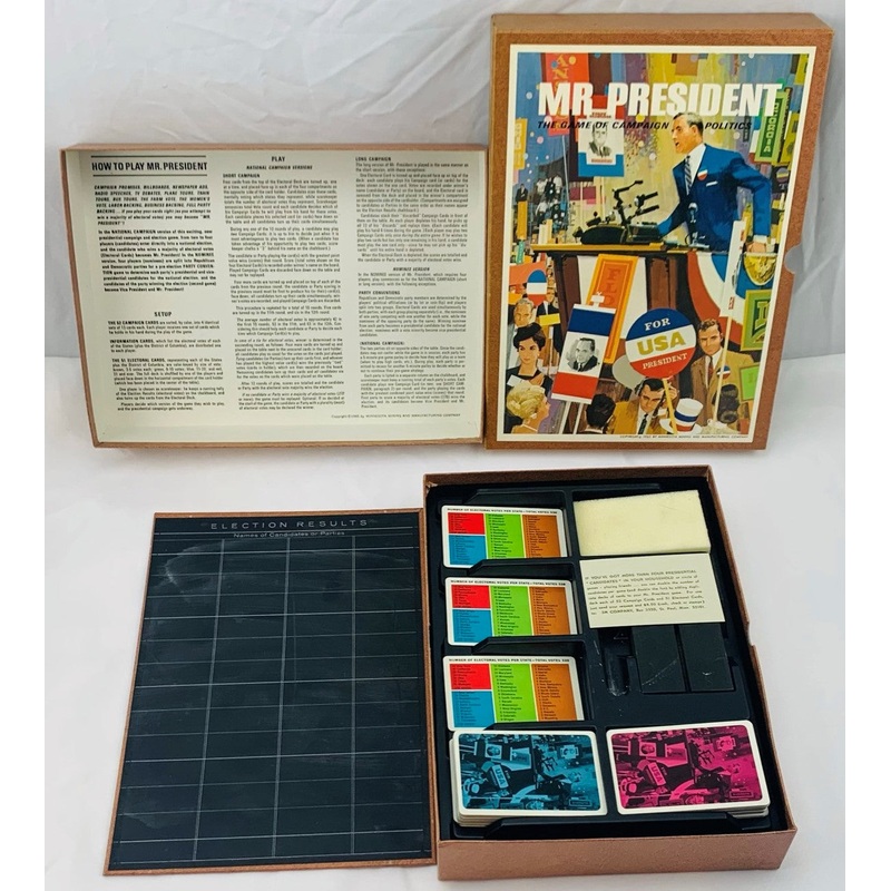 Mr. President Game – 1965 – 3M – Great Condition