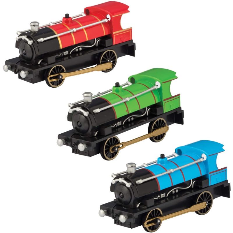 Schylling – DCTS | Diecast Light & Sound Train – Assorted (One Per Purchase)