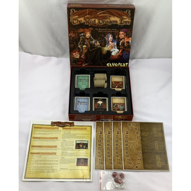 The Red Dragon Inn Board Game – 2007 – SlugFest Games – Like New