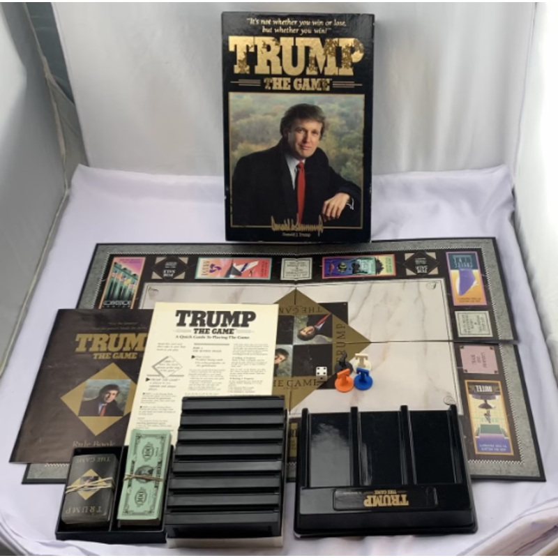 Trump: The Game – 1989 – Milton Bradley – Great Condition
