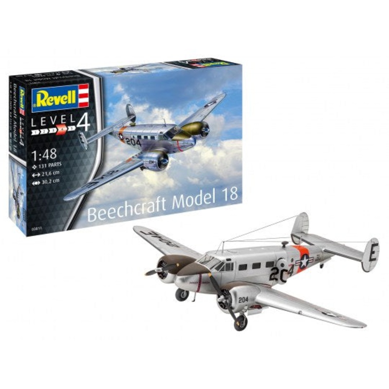 Beechcraft Model 18 1:48 Scale Kit
