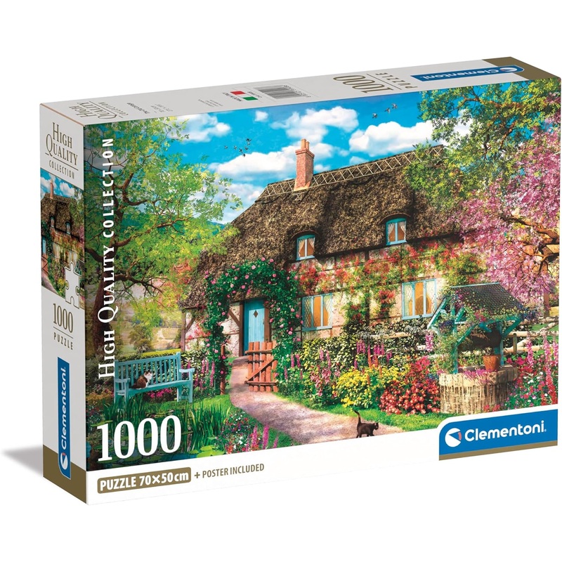 Clementoni 1000 Piece Jigsaw The Old Cottage