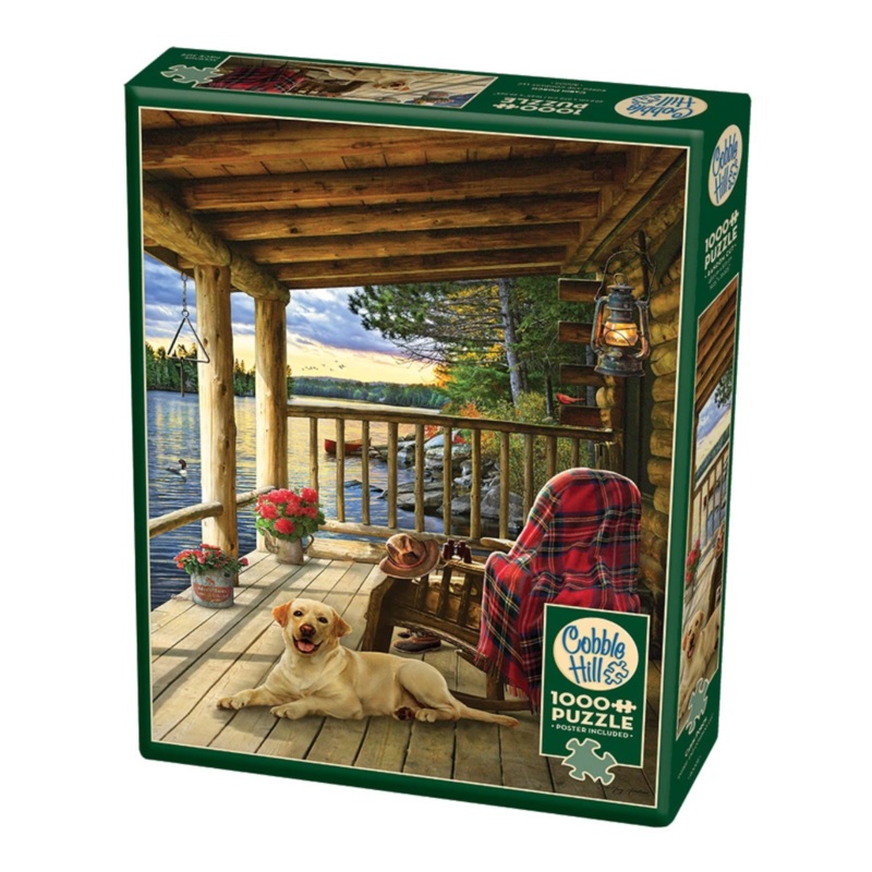 Cobble Hill – 80005 | Cabin Porch – 1000 Piece Puzzle