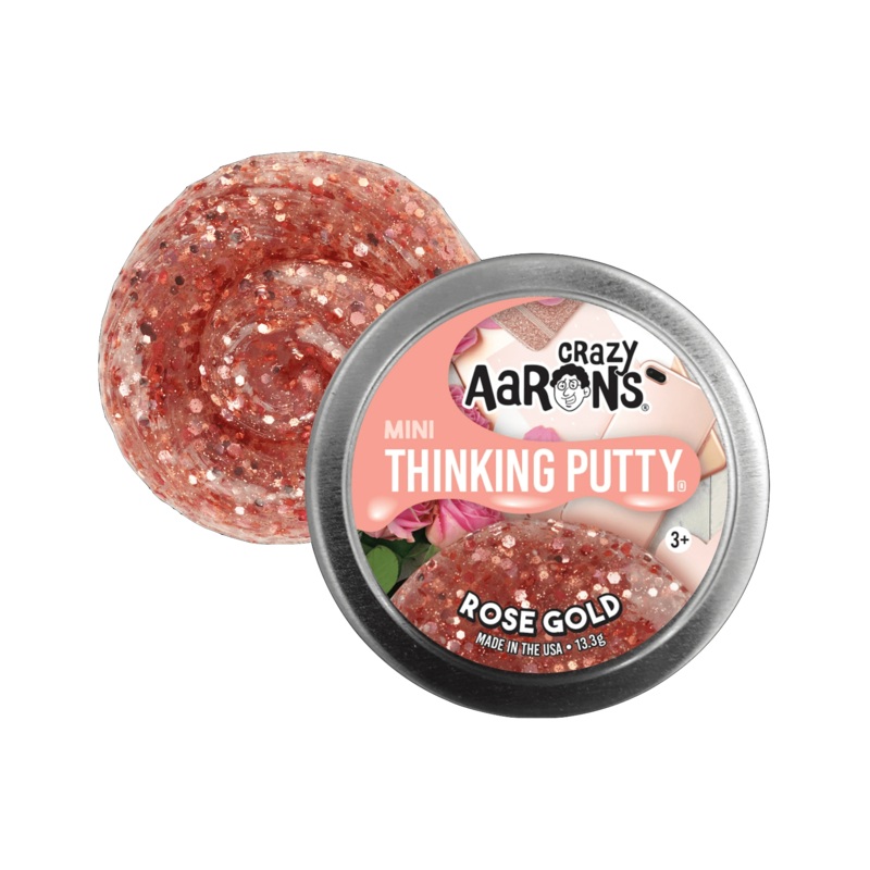Crazy Aaron’s Putty Mini Tin Rose Gold