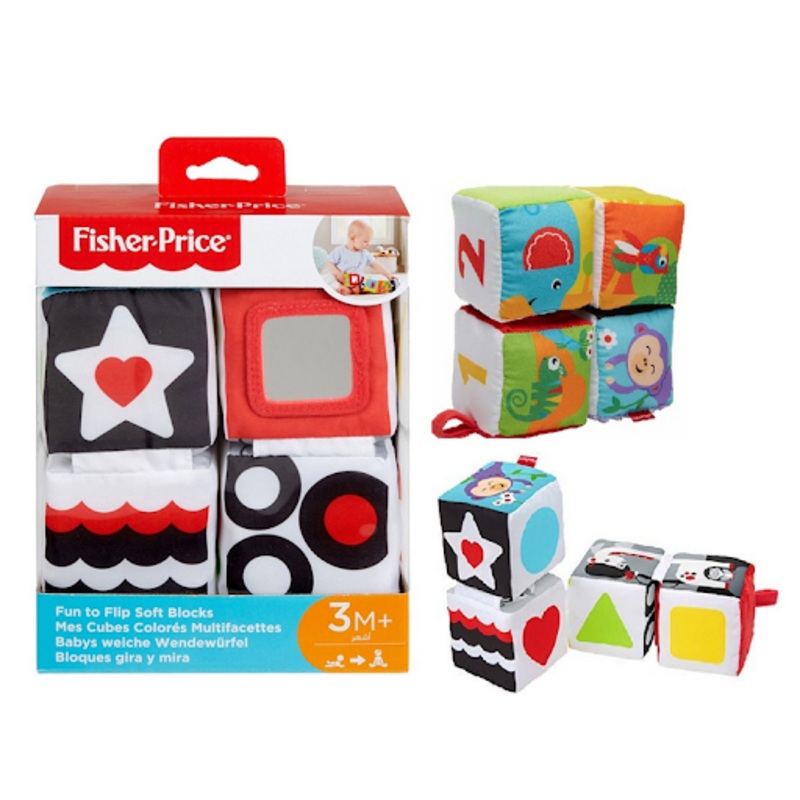 Fisher Price Fun To Flip Soft Blocks
