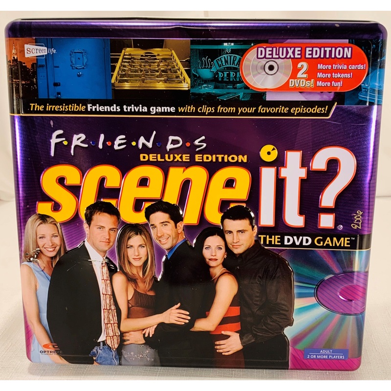 Friends Scene It Deluxe Game – 2006 – Mattel – New