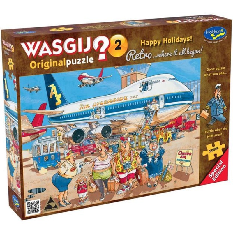Holdson – Wasgij Puzzle 500XL piece Original #2 Happy Holidays!