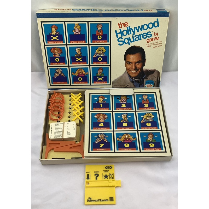 Hollywood Squares Game – 1974 – Ideal – Great Condition