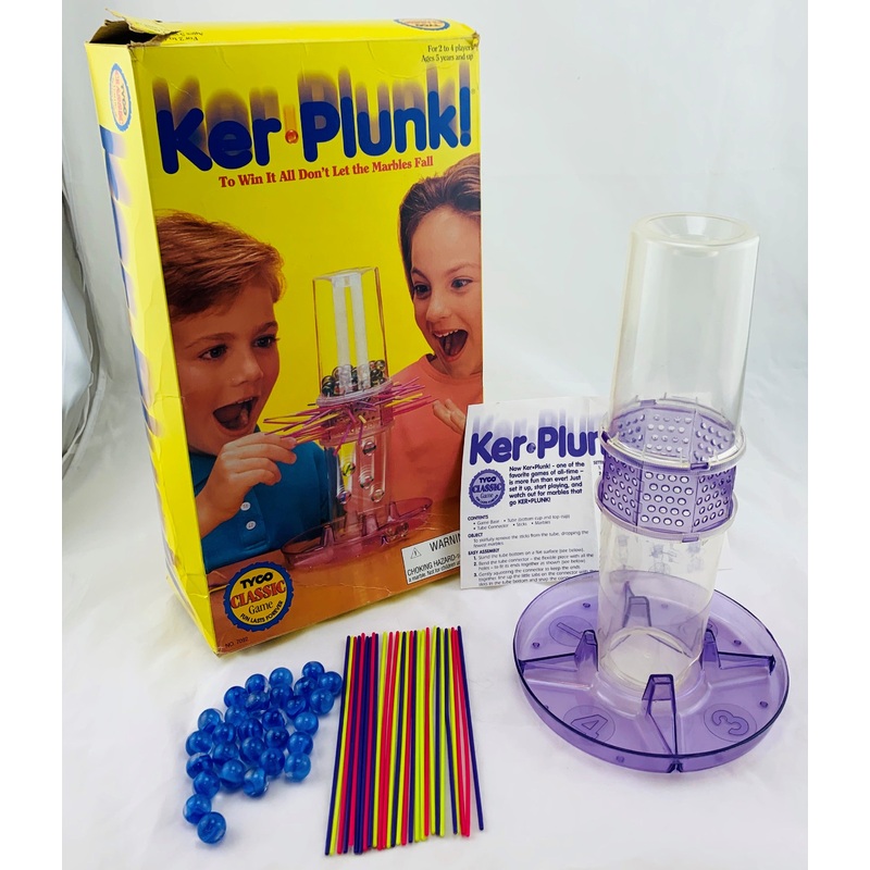 Kerplunk Game – 1995 – Tyco – Great Condition