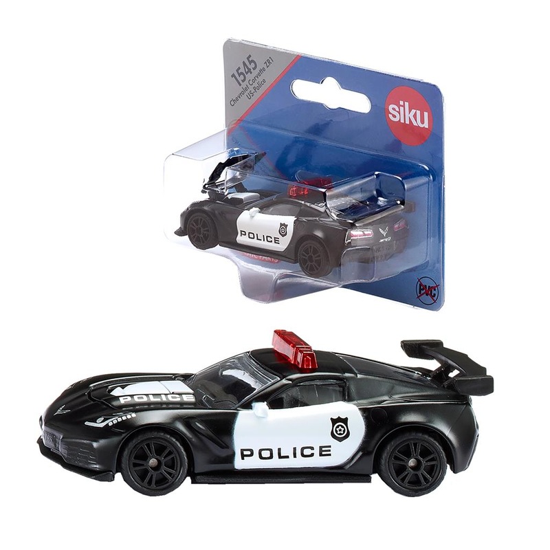 Siku 1:87 Chevrolet Corvette ZR1 US Police Car