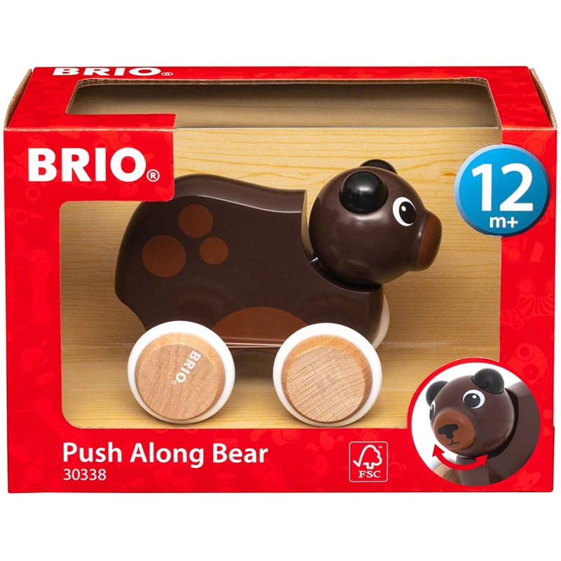 BRIO – 30338 | Brio Push Along Bear