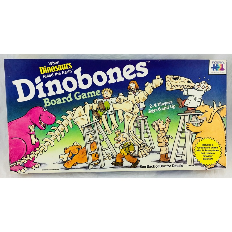 Dinobones Game – 1987 – Warren – Great Condition