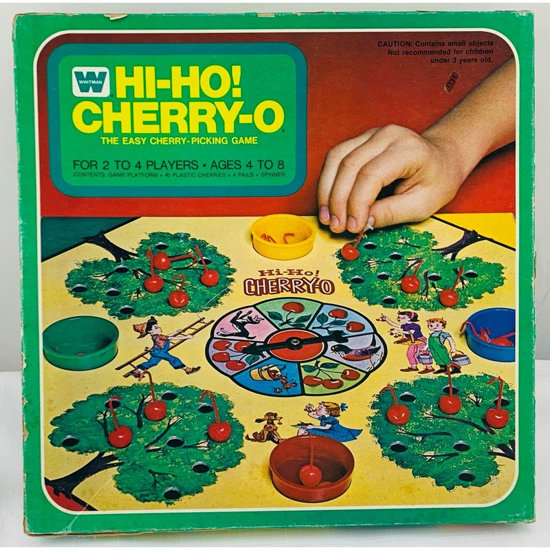 Hi Ho Cherry O Game – 1973 – Whitman – Very Good Condition