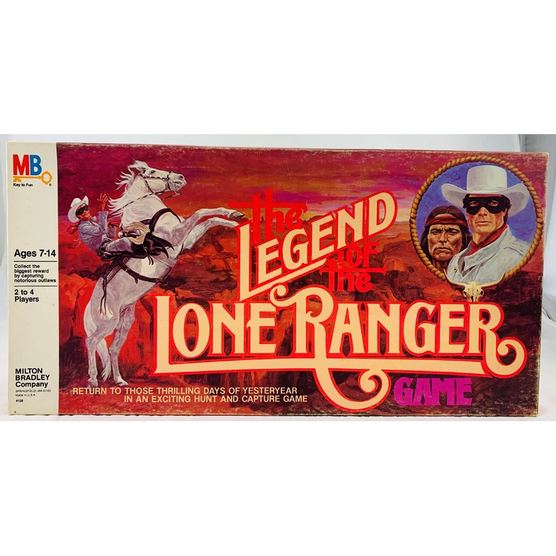 Legend of the Lone Ranger Game – 1980 – Milton Bradley – New