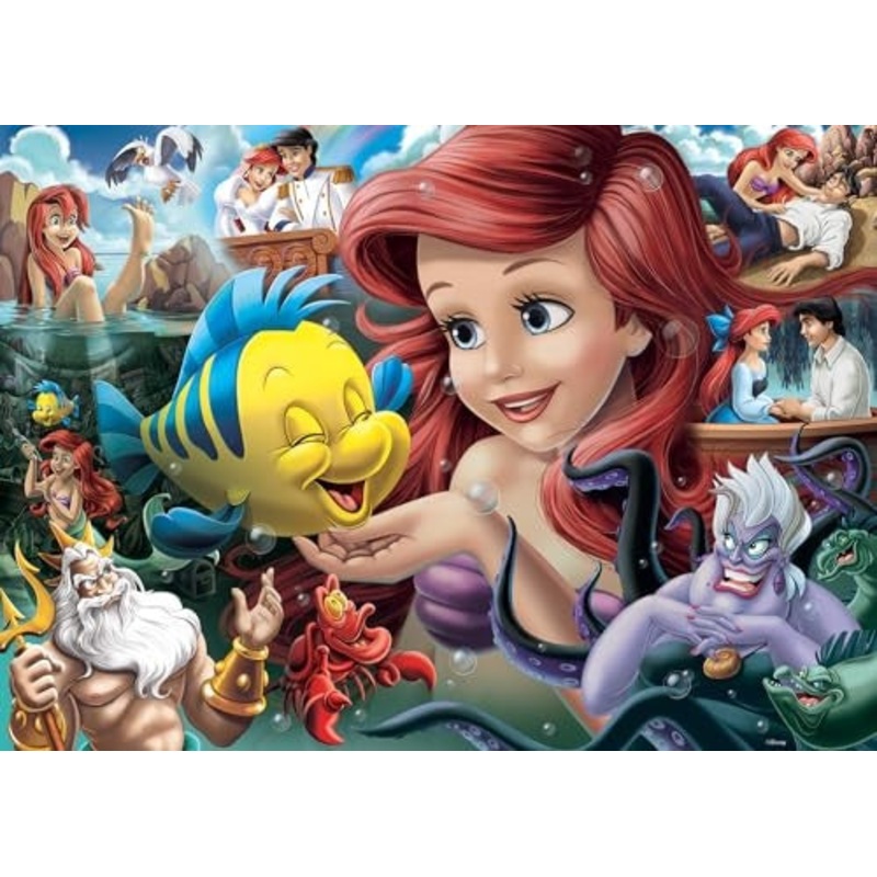 Ravensburger – 12000567 | 12000567 – The Little Mermaid 1000 pcs puzzle