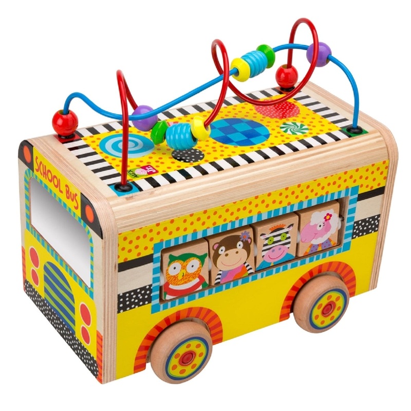 Rolling Busy Bus Activity Toy