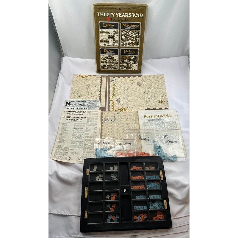 Thirty Years War Game – 1976 – SPI – Very Good Condition