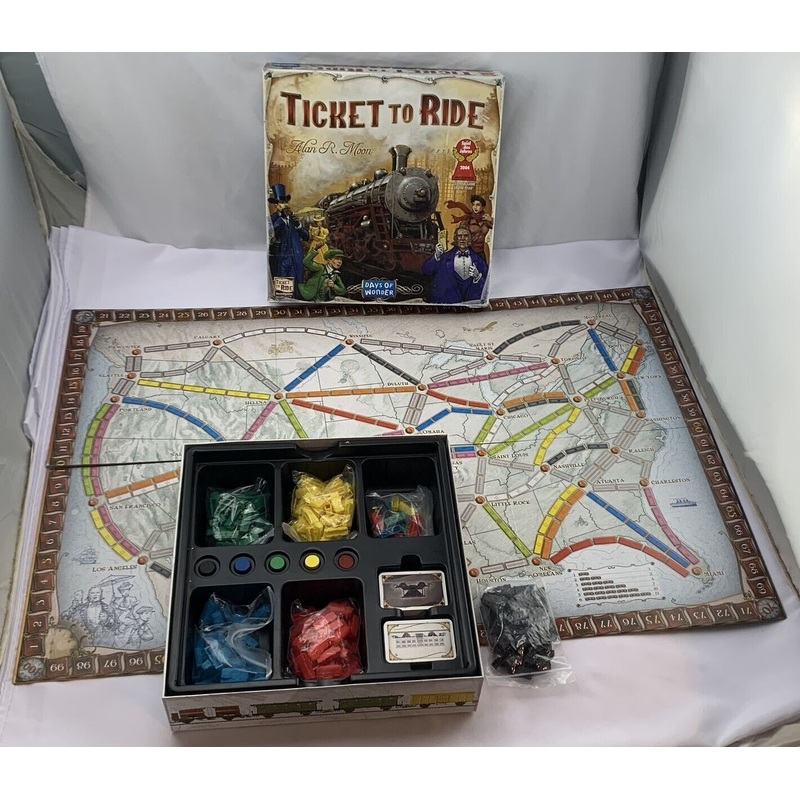 Ticket to Ride Game – Days of Wonder – Great Condition