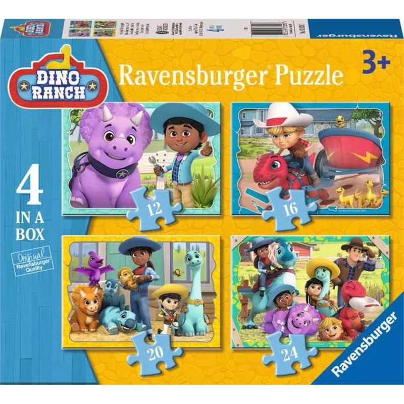 Dino Ranch 4 in a box 12/16/20/24 Piece