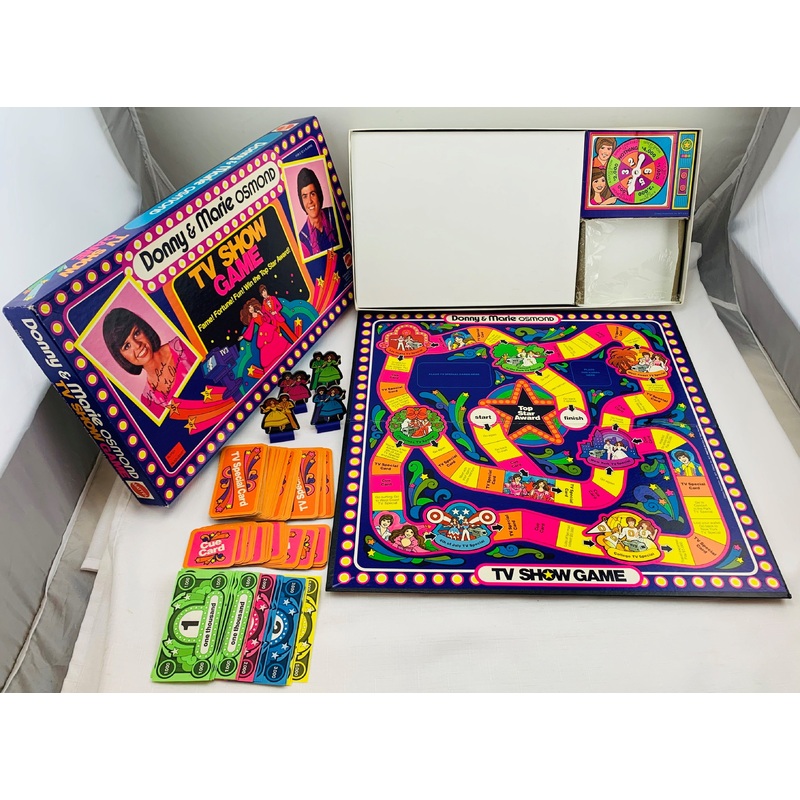 Donny & Marie Osmond TV Show Game – 1976 – Mattel – Great Condition
