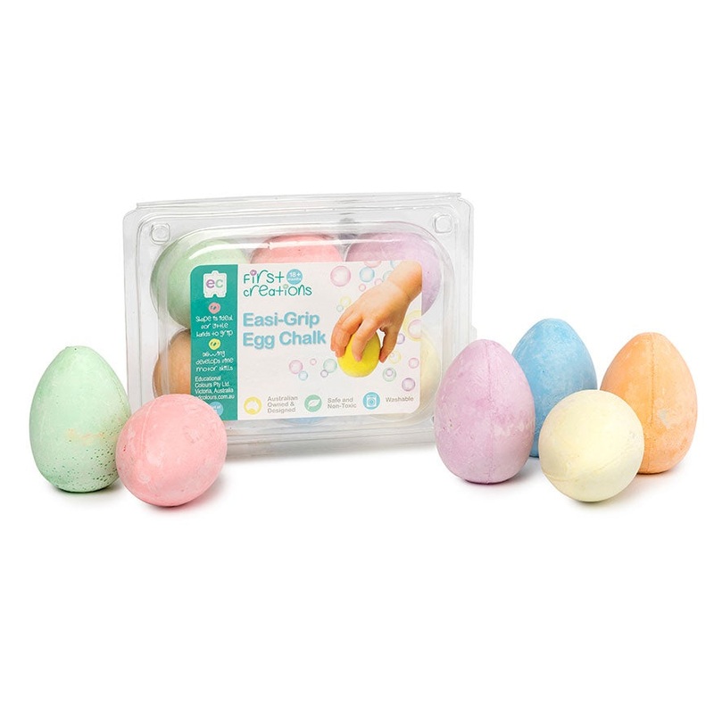 EC – Easi-Grip Egg Chalk 6 piece