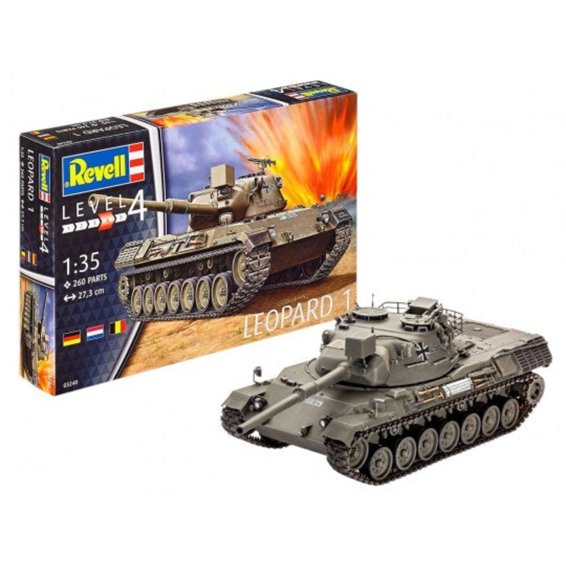 Leopard 1 Battle Tank 1:35 Scale Kit