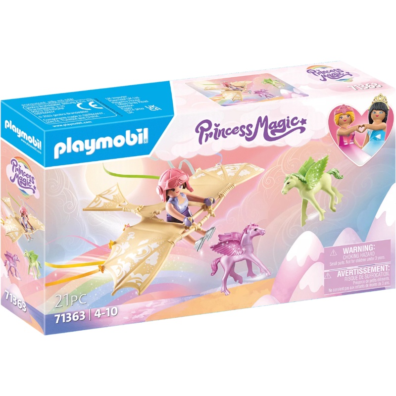 Playmobil – 71363 | Princess: Trip with Pegasus Foals in the Clouds