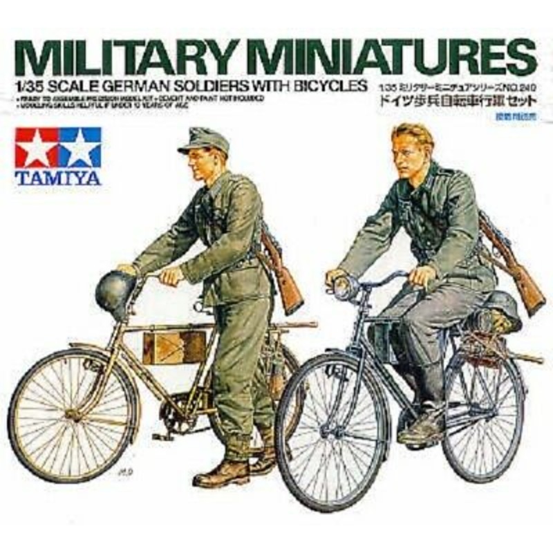 Tamiya Soldiers On Bicycles